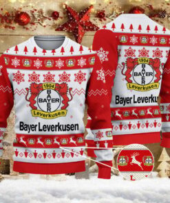 Weihnachtspullover Bayer 04 Leverkusen – Ugly Christmas Sweater