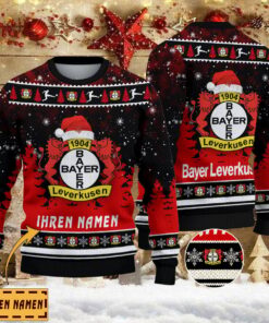 Weihnachtspullover Bayer 04 Leverkusen – Ugly Christmas Sweater