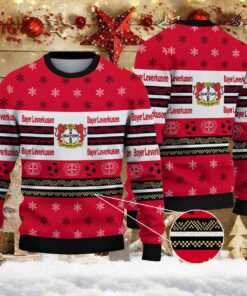 Weihnachtspullover Bayer 04 Leverkusen – Ugly Christmas Sweater