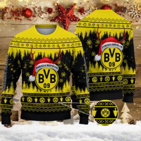 Weihnachtspullover Borussia Dortmund II – Ugly Christmas Sweater