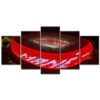 FC Bayern München Allianz Arena Spielfeld Mia san mia 16 FCB Leinwandbilder