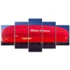 FC Bayern München Allianz Arena Spielfeld Mia san mia 18 FCB Leinwandbilder