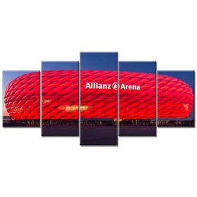 FC Bayern München Allianz Arena Spielfeld Mia san mia 18 FCB Leinwandbilder