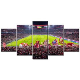 FC Bayern München Allianz Arena Spielfeld Mia san mia 4 FCB Leinwandbilder