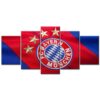 FC Bayern München Symbol FCB Leinwandbilder