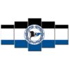 DSC Arminia Bielefeld FC Blau-Schwarz-Weiß 03 DSC Leinwandbilder