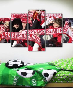 Alternative view of 1. FC Kaiserslautern 1FCK Fans 02 Leinwandbilder