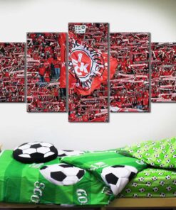Alternative view of 1. FC Kaiserslautern 1FCK Fans 04 Leinwandbilder