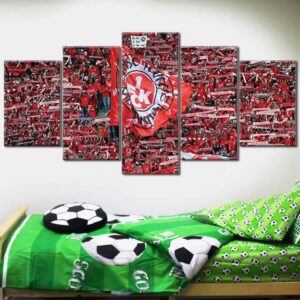 Alternative view of 1. FC Kaiserslautern 1FCK Fans 04 Leinwandbilder
