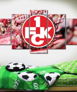 Alternative view of 1. FC Kaiserslautern 1FCK Fans Leinwandbilder