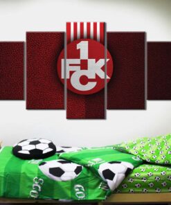 Alternative view of 1. FC Kaiserslautern 1FCK Rot Leinwandbilder