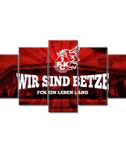 1. FC Kaiserslautern 1FCK Wir sind Betze Leinwandbilder