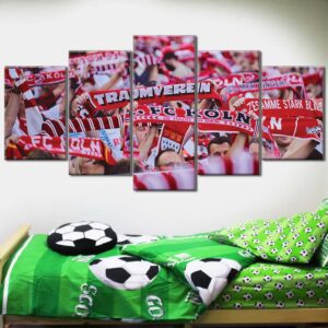 Alternative view of 1. FC Köln Fans Sport 02 KOE Leinwandbilder