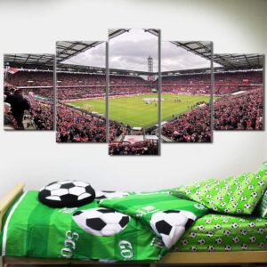 Alternative view of 1. FC Köln RheinEnergieStadion KOE Leinwandbilder