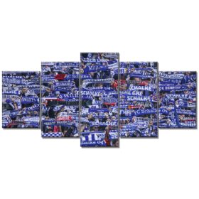 FC Schalke 04 Fans 03 S04 Leinwandbilder