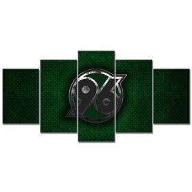 Hannover 96 FC Metall-Stil Leinwandbilder