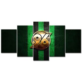 Hannover 96 Grünes Metall Leinwandbilder