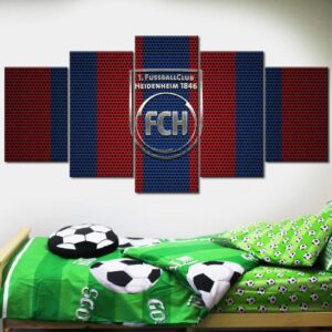 Alternative view of 1. FC Heidenheim 1846 FCH07 FCH Leinwandbilder