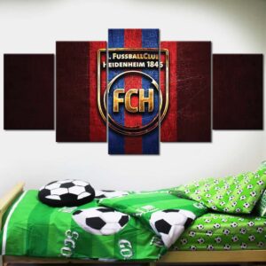 Alternative view of 1. FC Heidenheim 1846 FCH09 FCH Leinwandbilder