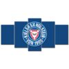 Holstein Kiel FC Kieler SV Holstein 1900 Blauer Hintergrund 11 Leinwandbilder