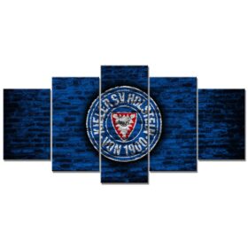 Holstein Kiel FC Kieler SV Holstein 1900 Blaue Ziegelwand Leinwandbilder
