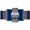 Karlsruher SC Blau-Weißes Metallgitter KSC Leinwandbilder