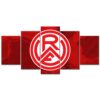 Rot-Weiss Essen Roter Hintergrund RWE Leinwandbilder