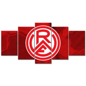 Rot-Weiss Essen Roter Hintergrund RWE Leinwandbilder