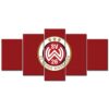 SV Wehen Wiesbaden Roter Hintergrund Leinwandbilder