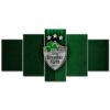 SpVgg Greuther Fürth Grünes Leder Leinwandbilder
