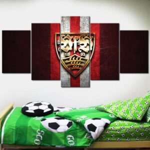 Alternative view of VfB Stuttgart Fußballclub 16 VFB Leinwandbilder