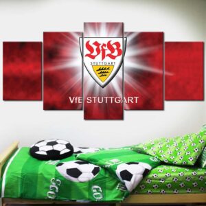 Alternative view of VfB Stuttgart Fußballclub 19 VFB Leinwandbilder