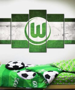Alternative view of VfL Wolfsburg WOB01 Leinwandbilder