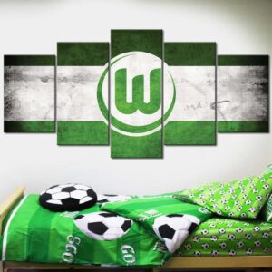 Alternative view of VfL Wolfsburg WOB01 Leinwandbilder