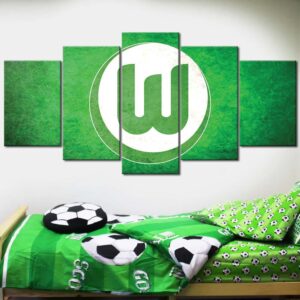 Alternative view of VfL Wolfsburg WOB02 Leinwandbilder