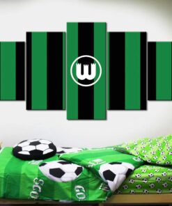 Alternative view of VfL Wolfsburg WOB03 Leinwandbilder