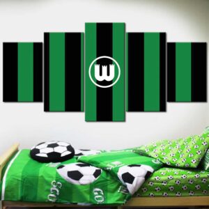 Alternative view of VfL Wolfsburg WOB03 Leinwandbilder