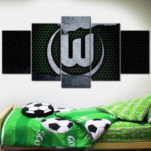 Alternative view of VfL Wolfsburg WOB15 Leinwandbilder