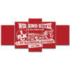 1. FC Kaiserslautern Wir sind Betze – Ein Leben lang 1FCK Leinwandbilder