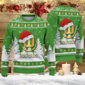 Weihnachtspullover VfL Wolfsburg – Ugly Christmas Sweater
