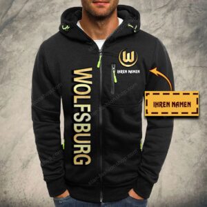 Alternative view of VfL Wolfsburg Kapuzensweatjacke