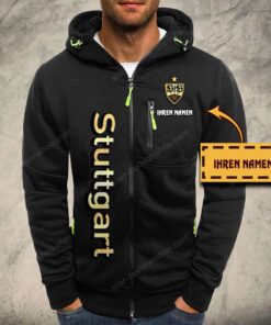Alternative view of VfB Stuttgart Kapuzensweatjacke
