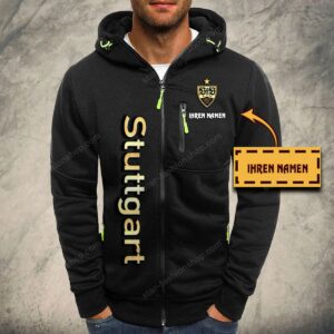 Alternative view of VfB Stuttgart Kapuzensweatjacke