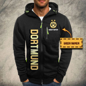 Alternative view of Borussia Dortmund Kapuzensweatjacke