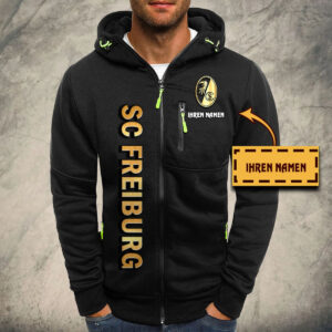 Alternative view of SC Freiburg II Kapuzensweatjacke