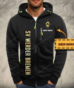 Alternative view of Werder Bremen Kapuzensweatjacke