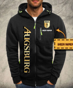 Alternative view of FC Augsburg Kapuzensweatjacke