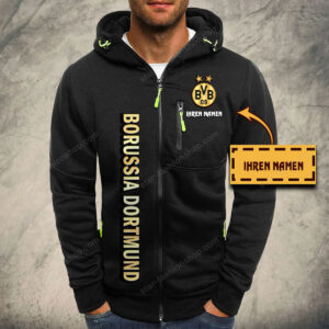 Alternative view of Borussia Dortmund II Kapuzensweatjacke