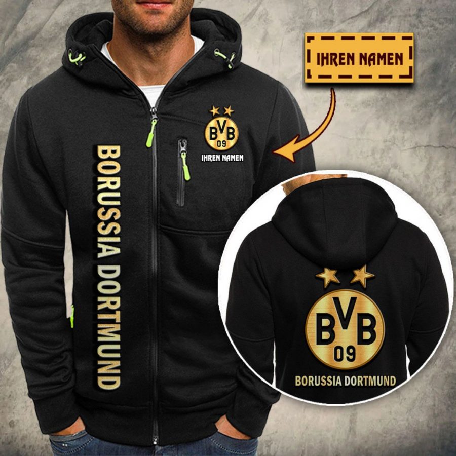 Borussia Dortmund II Kapuzensweatjacke – Bild 8