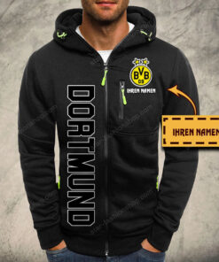 Alternative view of Borussia Dortmund Kapuzensweatjacke